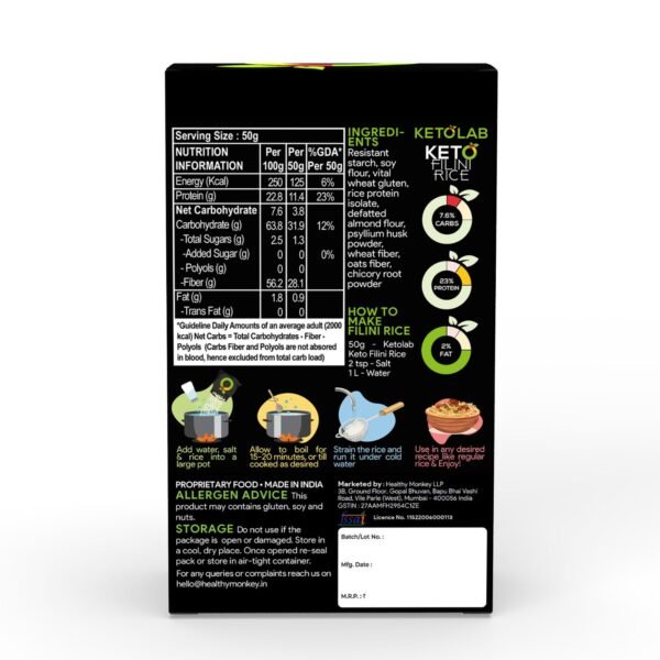 Ketolab Keto Filini Orzo Rice - Image 7