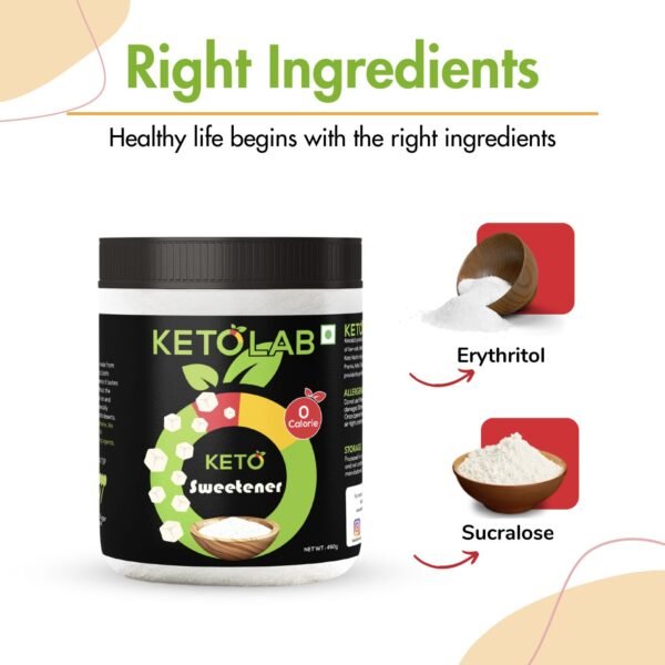 Ketolab Keto Zero Calorie Sweetener - Image 2