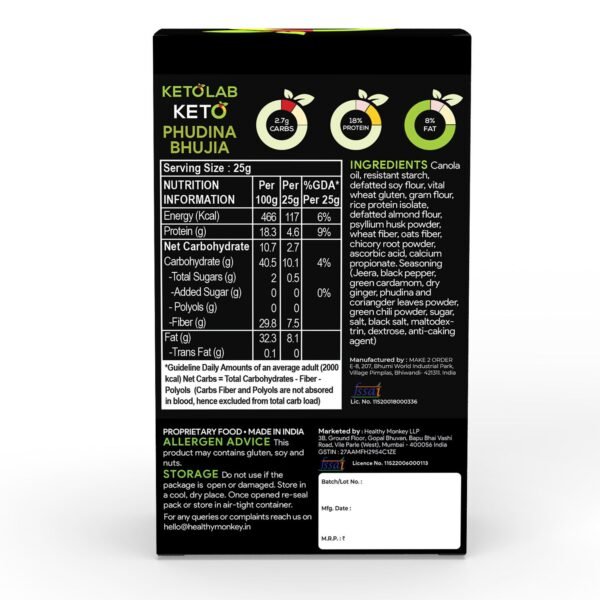 Ketolab Keto Bhujia (Phudina) - Image 6