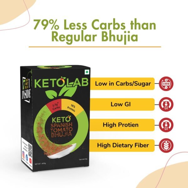 Ketolab Keto Bhujia (Spanish Tomato) - Image 3