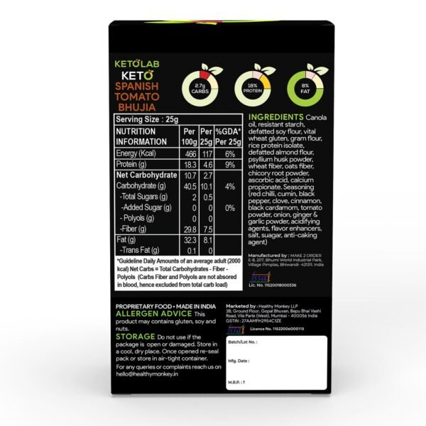 Ketolab Keto Bhujia (Spanish Tomato) - Image 6