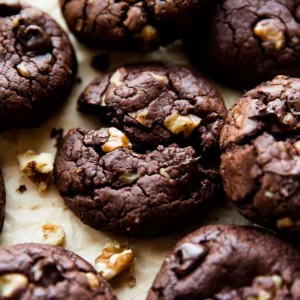 Keto Chocolate Walnut Cookies ๐ฅ๐ฉธ๐ฟ